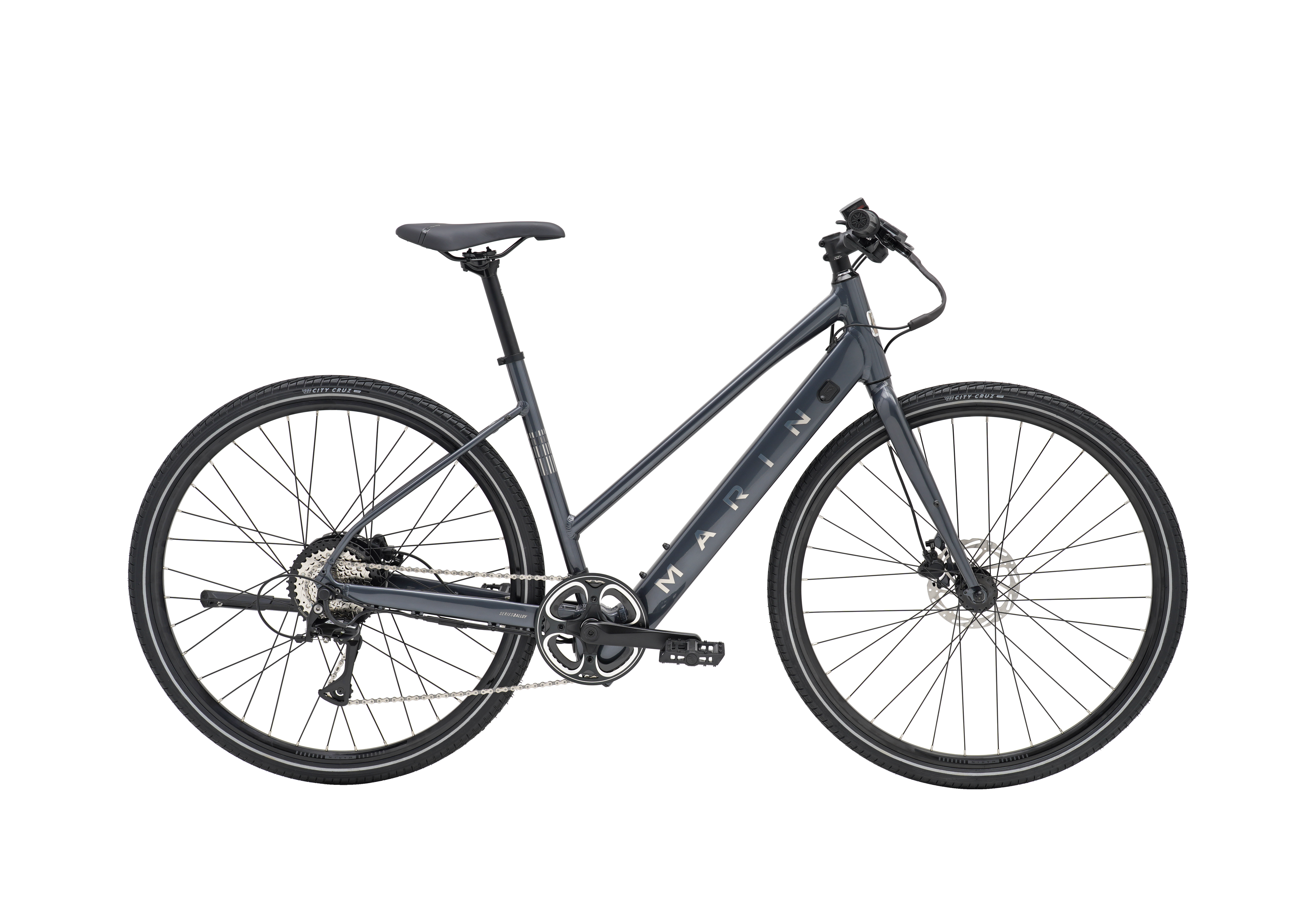 Fairfax Electric ST with Throttle – Marin Bikes