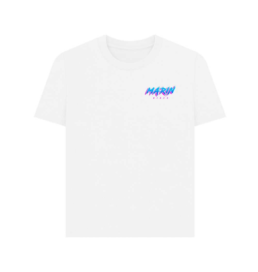White Printed T-shirt Front