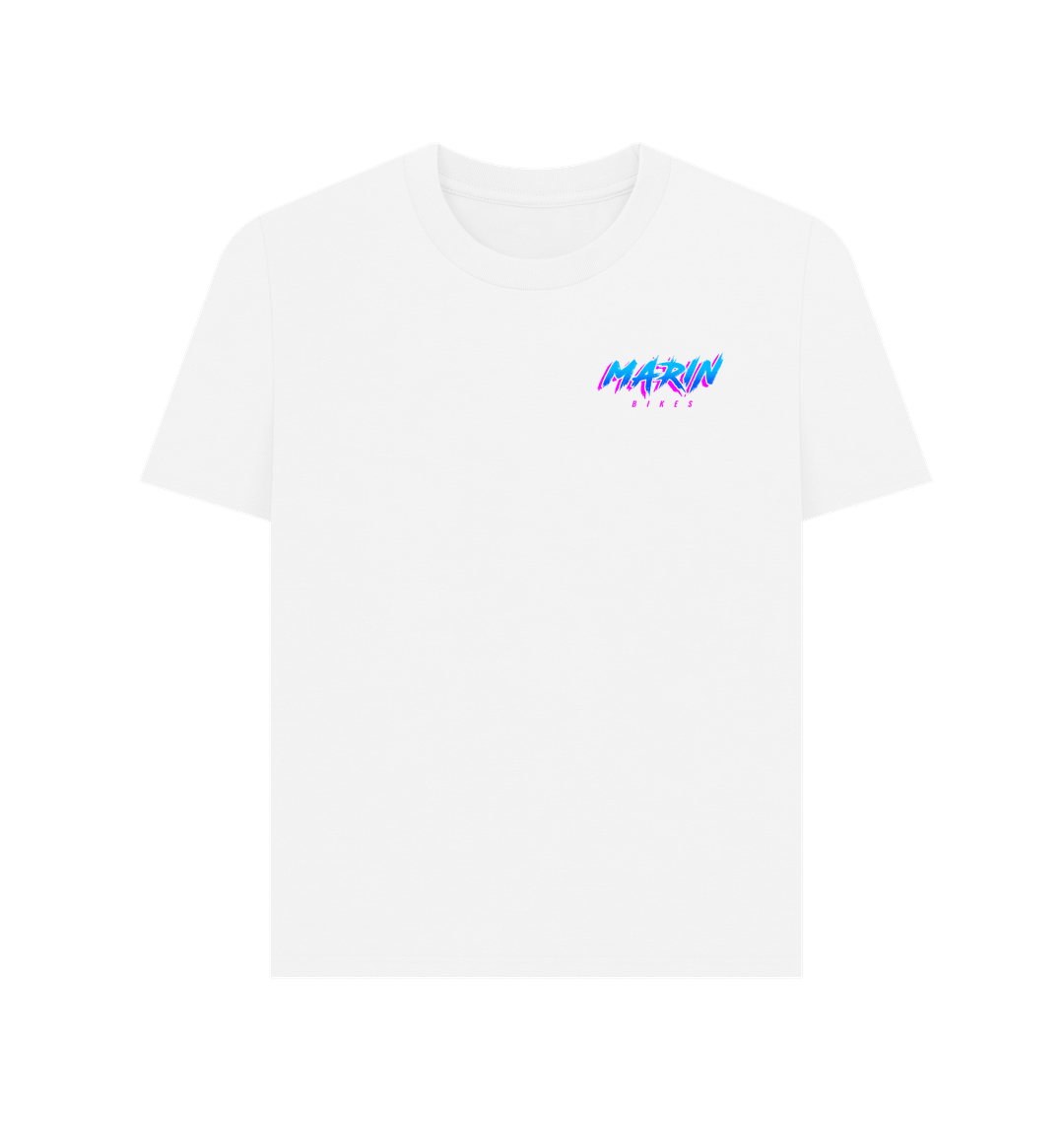 White Printed T-shirt Front