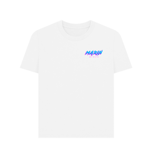 White Printed T-shirt Front
