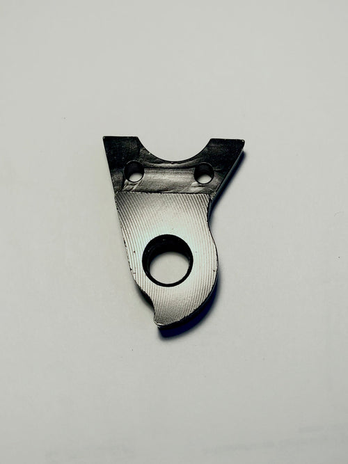 A black Marin Bikes rear derailleur hanger