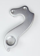 A silver Marin Bikes rear derailleur hanger