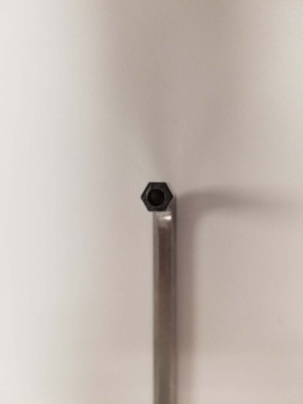 Security skewer tool head detail.