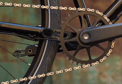 Marin Muirwoods crank detail