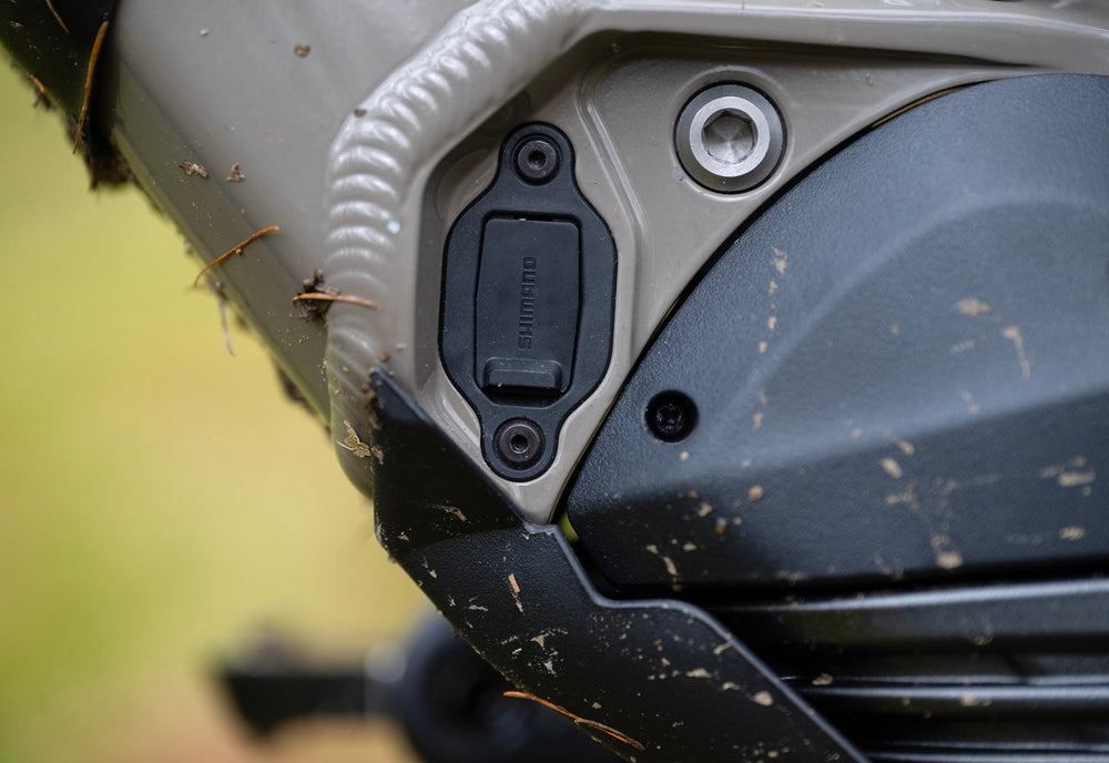 Marin Alpine Trail E charging port