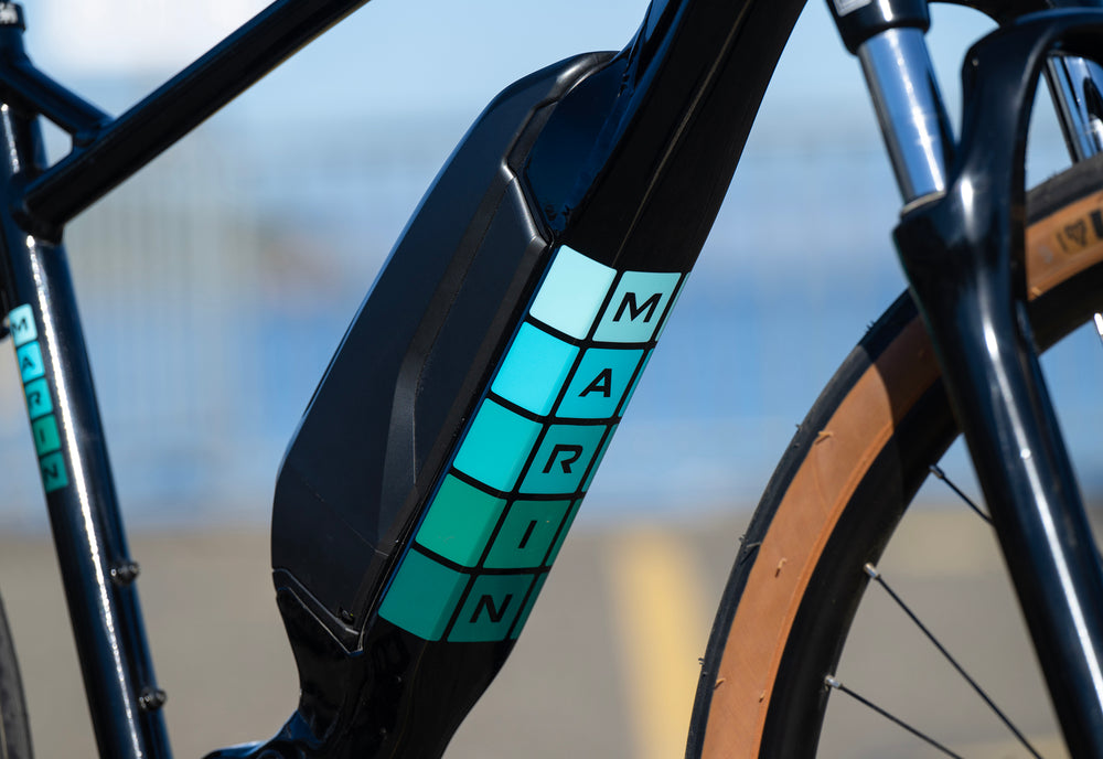 Marin Sausalito E down tube detail