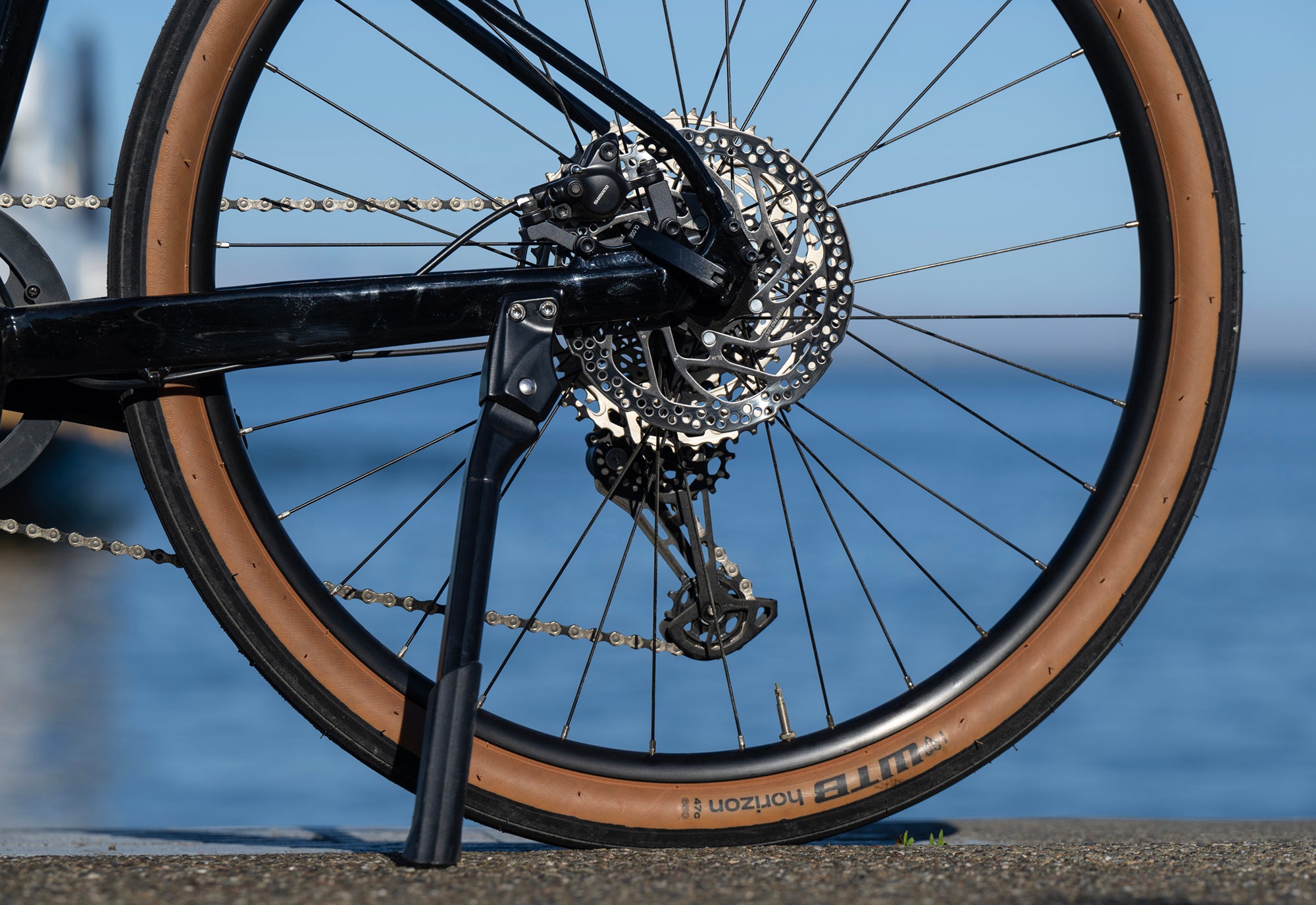 Marin Sausalito kick stand detail