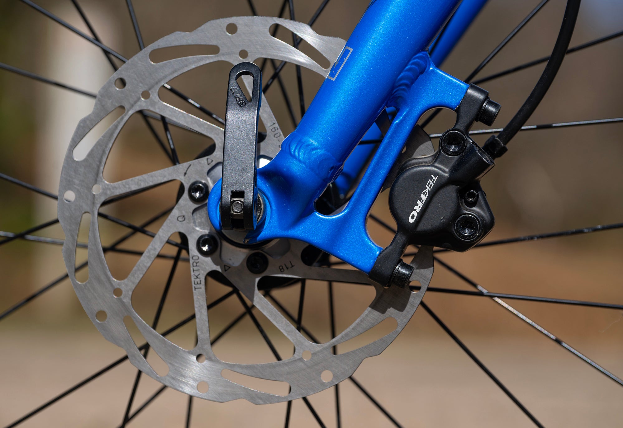 Marin Bear Valley fork detail