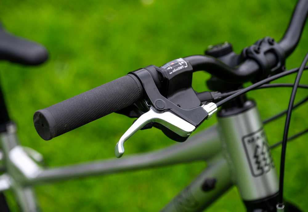 Marin coast taril grip and brake detail