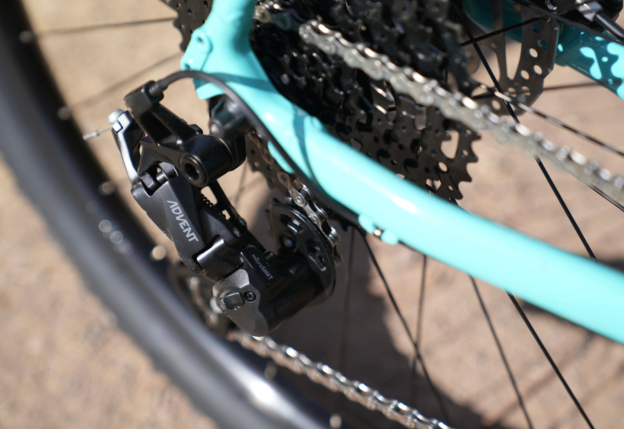 Marin Wildcat Trail rear derailleur detail