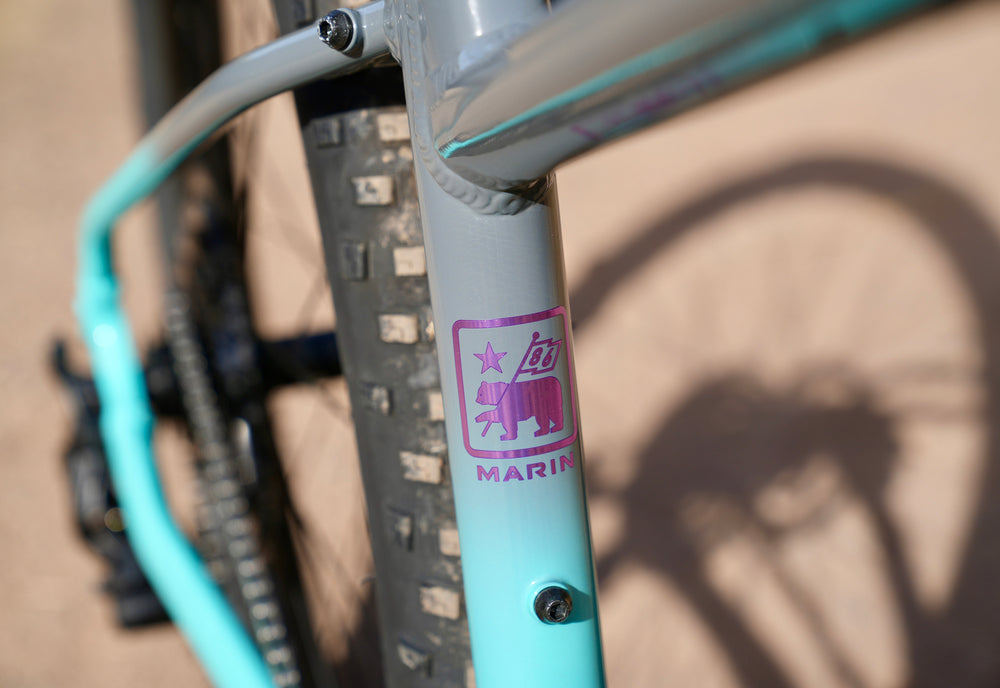 Marin Wildcat Trail seat tube detail