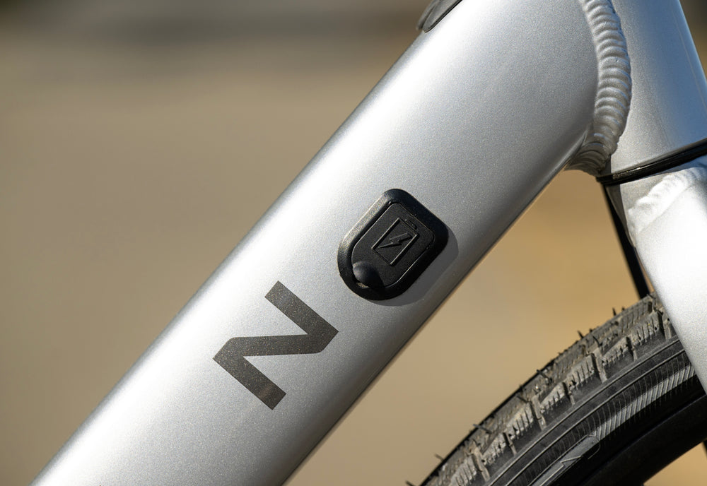 Marin Fairfax E charging port detail