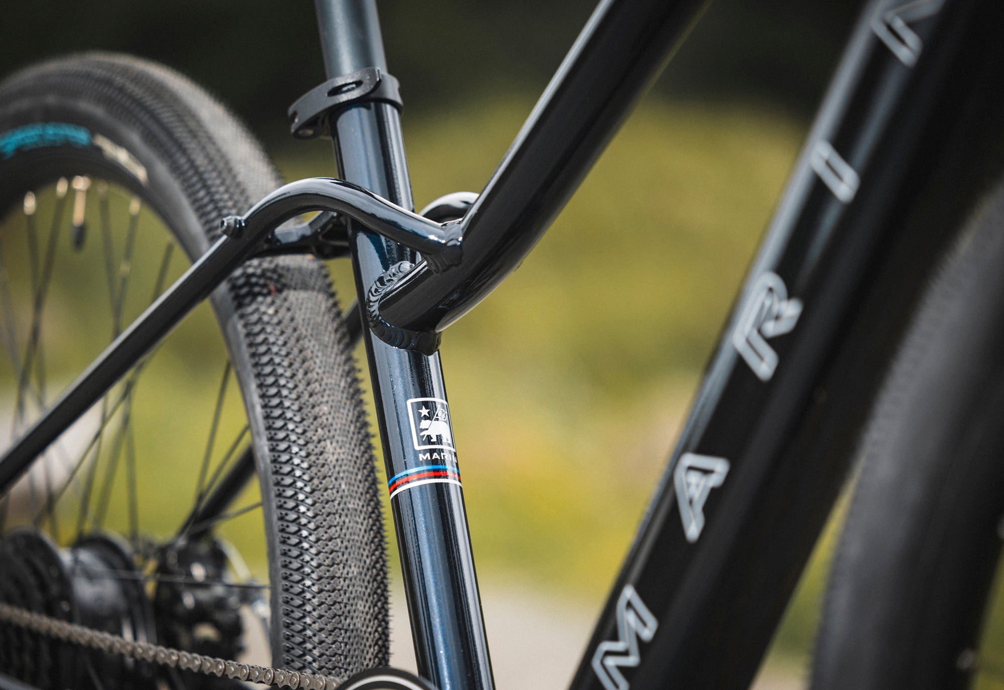 Marin Stinson E seat tube detail