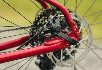 Marin Stinson LS rear disc brake detail