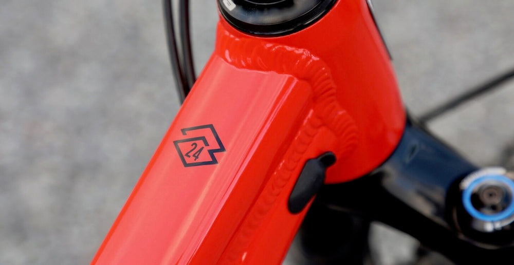 Marin San Quentin 24 headtube detail.