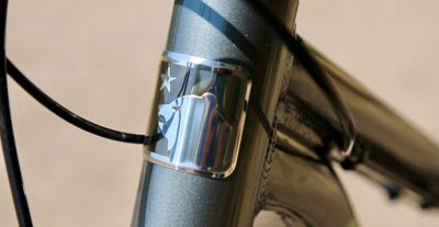 An image of a Marin Bikes Bayview Trail kid's bike head tube