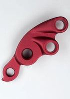 A red Marin Bikes rear derailleur hanger