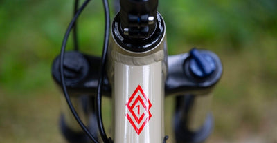 San Quentin 1 top tube detail.