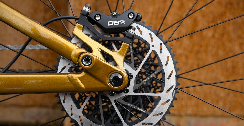 Rift Zone XR rear dropout detail.