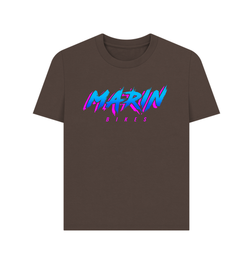 Chocolate Printed T-shirt Front