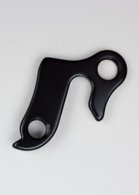 A black Marin Bikes rear derailleur hanger