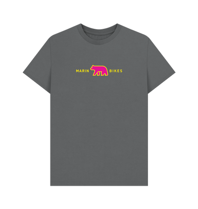 Slate Grey Printed T-shirt Front