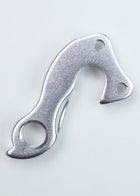 A silver Marin Bikes rear derailleur hanger