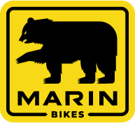 Marin Bikes yellow square logo