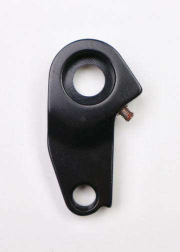 A black Marin Bikes rear derailleur hanger