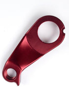 A red Marin Bikes rear derailleur hanger