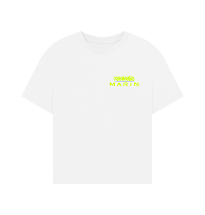 White Printed T-shirt Front