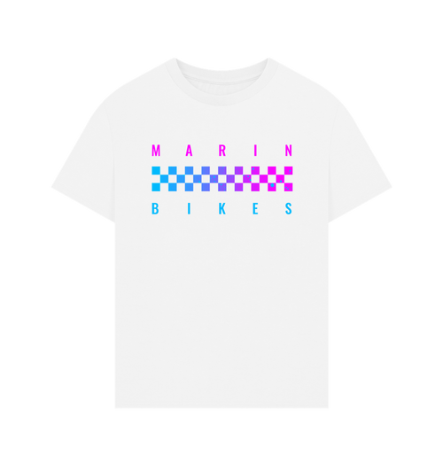 White Printed T-shirt Front