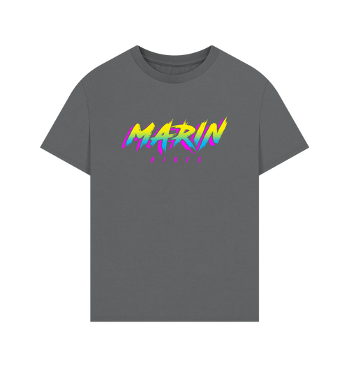 Slate Grey Printed T-shirt Front