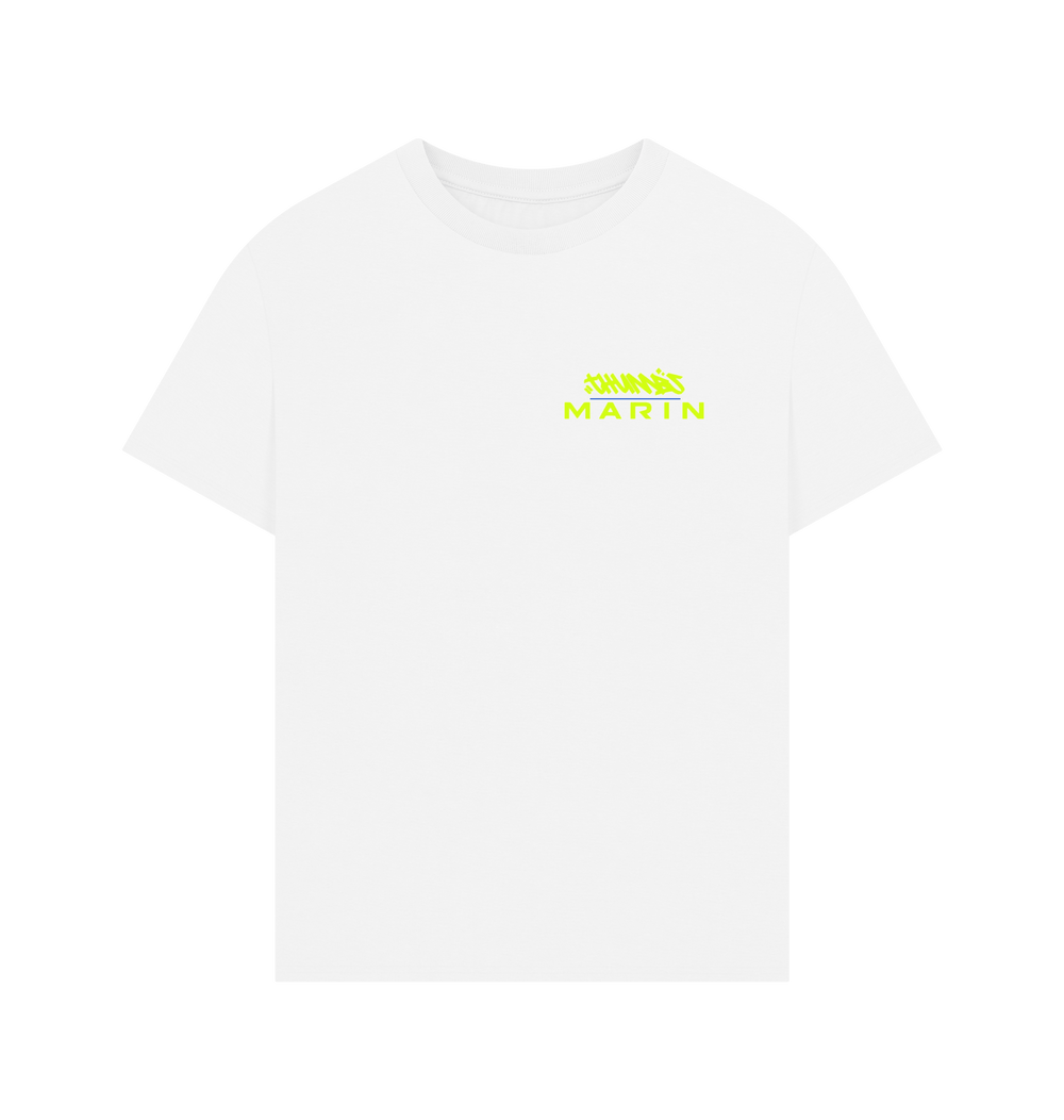 White Printed T-shirt Front