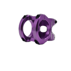 A purple Marin Bikes CNC mountain bike stem