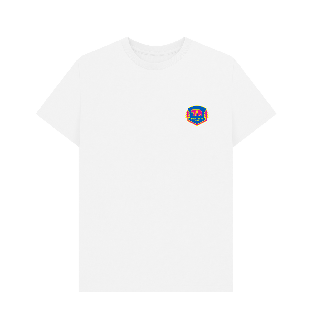 White Printed T-shirt Front