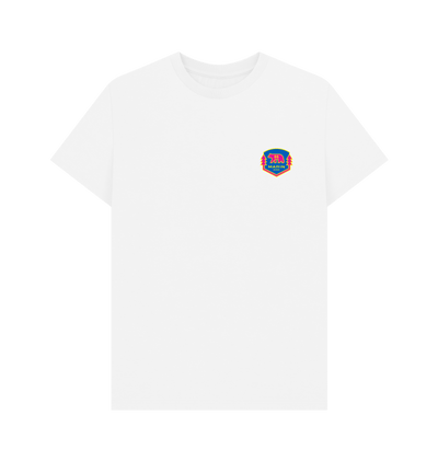 White Printed T-shirt Front