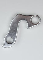 A silver Marin Bikes rear derailleur hanger