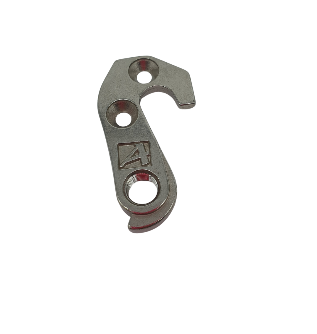 A black Marin Bikes rear derailleur hanger