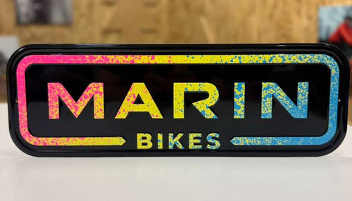 MARIN BIKES METAL TACKER SIGN