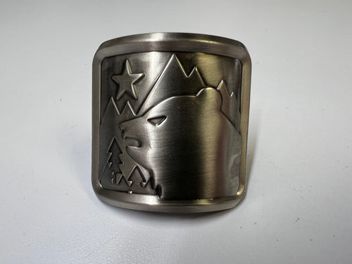 Brass Headtube Badge Large