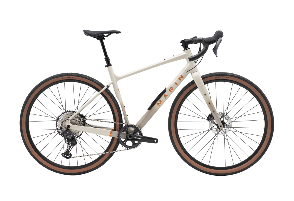 cream drop bar bike on a clear background 