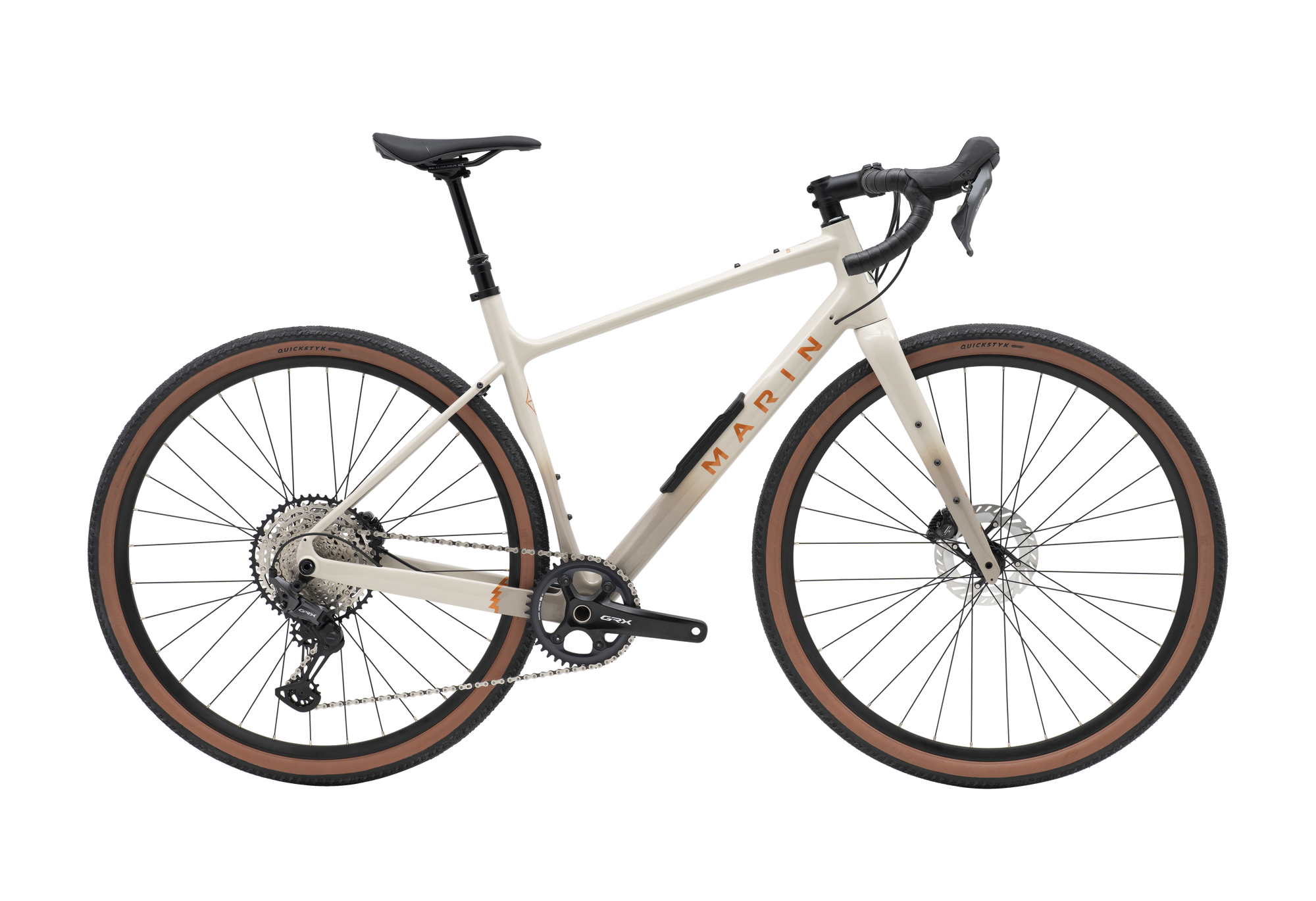 cream drop bar bike on a clear background 