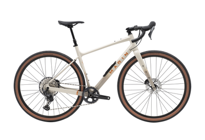 cream drop bar bike on a clear background 