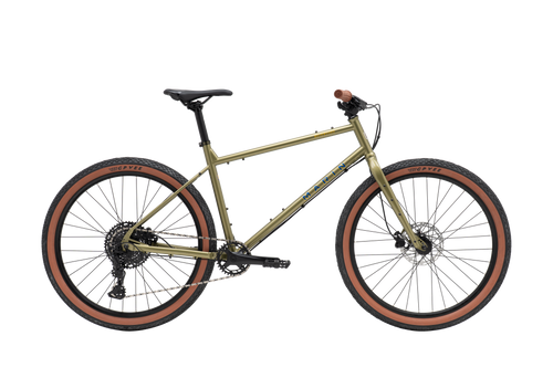 Gold bicycle profile image