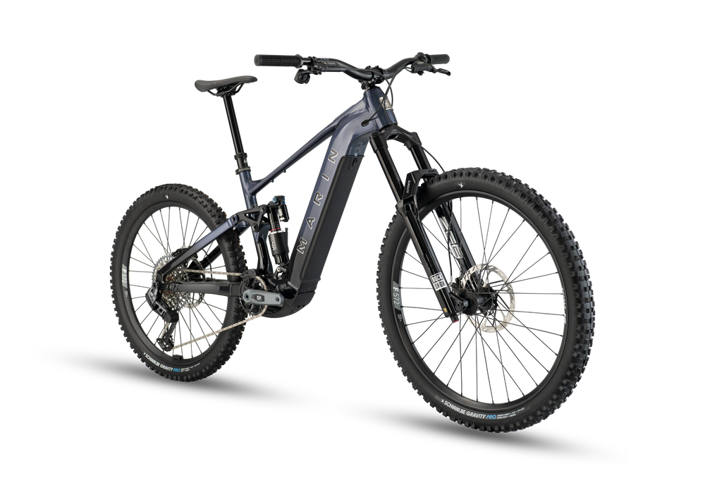 Electric bike on a transparent background
