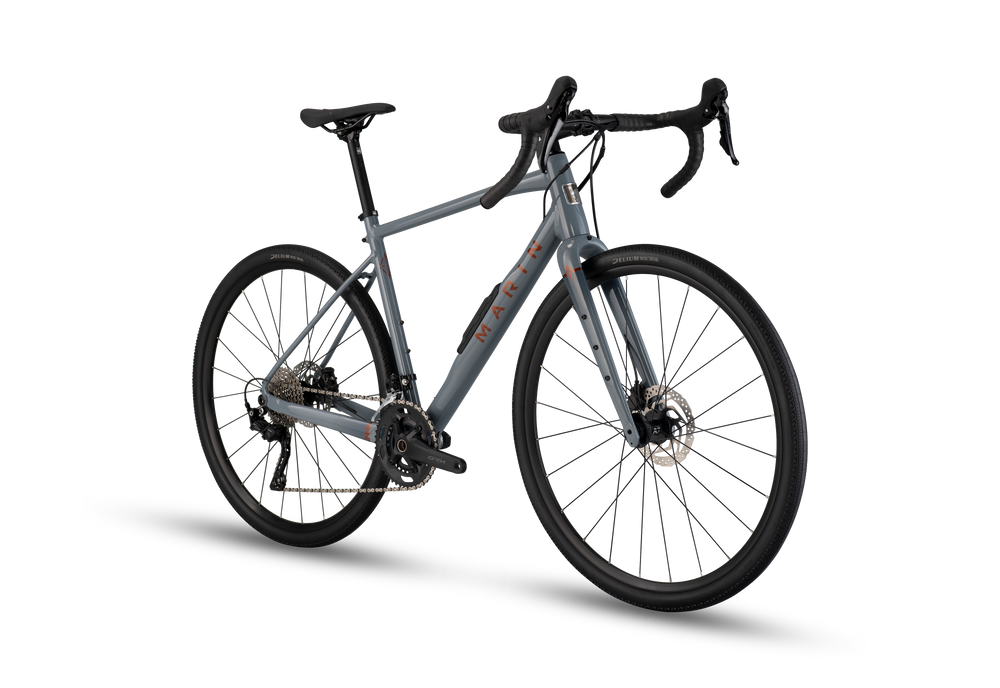 gray bike