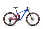 blue and pink mountain bike 