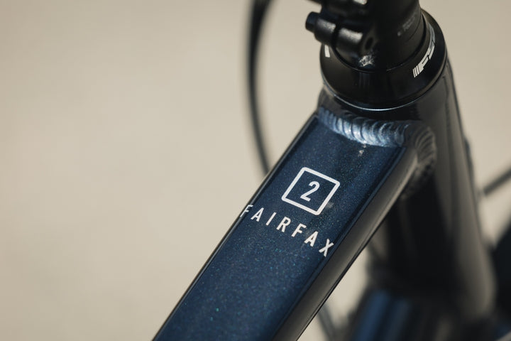 Marin Fairfax top tube detail