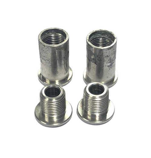 Marin Bikes silver rear wheel dropout bolts